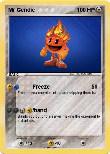 Pokemon Mr Gendie