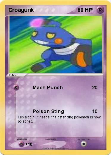 Pokemon Croagunk
