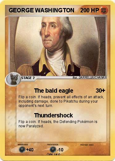 Pokemon GEORGE WASHINGTON
