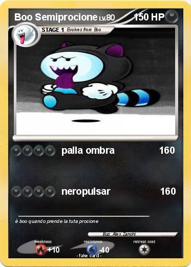 Pokemon Boo Semiprocione