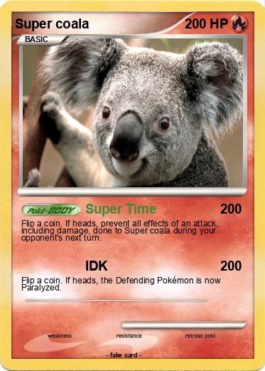 Pokemon Super coala