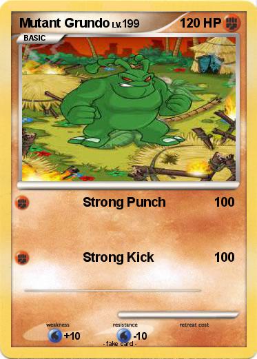 Pokemon Mutant Grundo