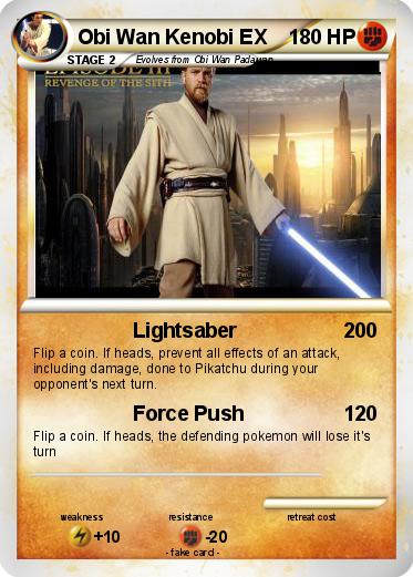 Pokemon Obi Wan Kenobi EX