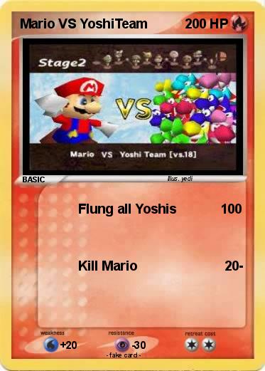 Pokemon Mario VS YoshiTeam