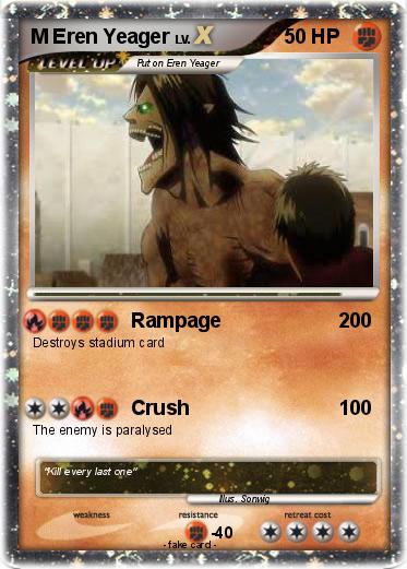 Pokemon M Eren Yeager