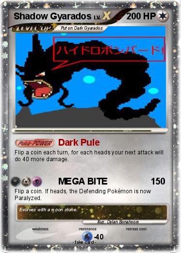 Pokemon Shadow Gyarados