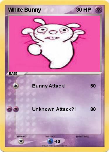 Pokemon White Bunny
