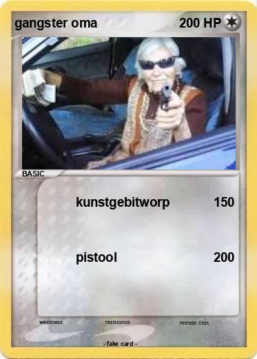 Pokemon gangster oma