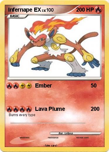 Pokemon Infernape EX