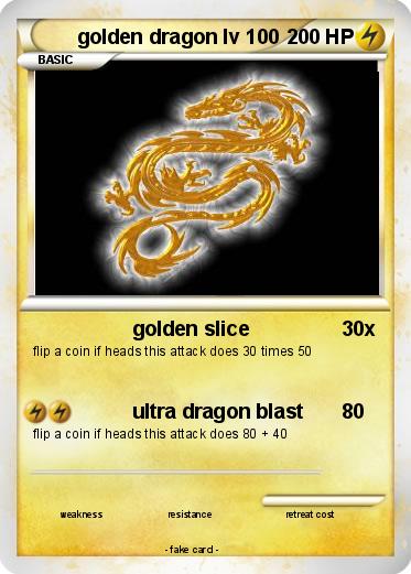 Pokemon golden dragon lv 100
