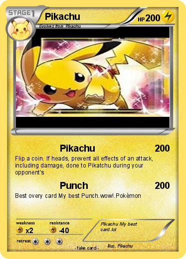 Pokemon Pikachu