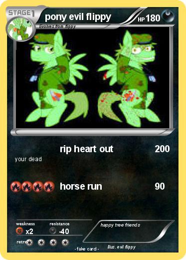 Pokemon pony evil flippy