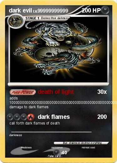 Pokemon dark evil