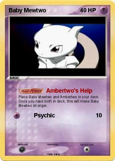 Pokemon Baby Mewtwo