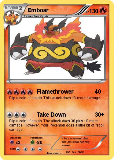 Pokemon Emboar