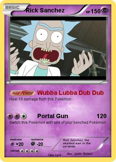 Pokemon Rick Sanchez