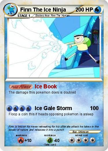 Pokemon Finn The Ice Ninja