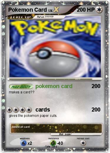 Pokemon Pokemon Card