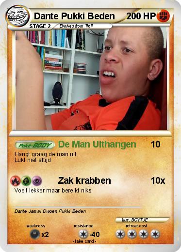 Pokemon Dante Pukki Beden