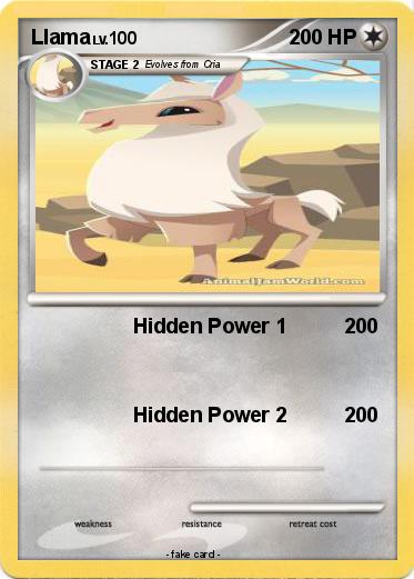 Pokemon Llama