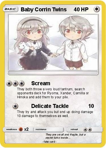 Pokemon Baby Corrin Twins
