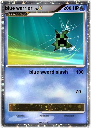 Pokemon blue warrior