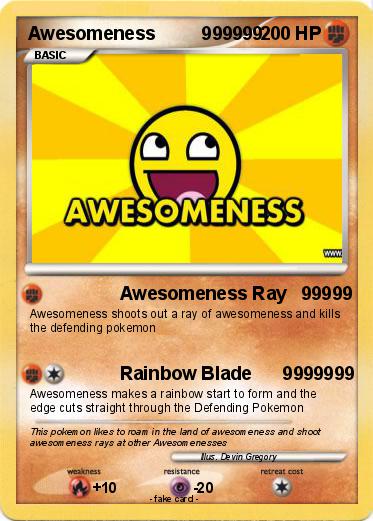 Pokemon Awesomeness         999999