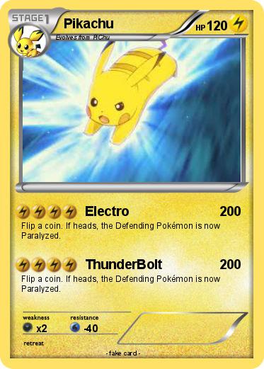 Pokemon Pikachu