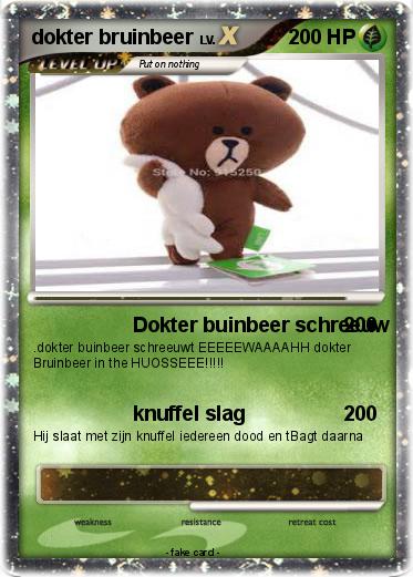 Pokemon dokter bruinbeer