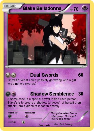 Pokemon Blake Belladonna