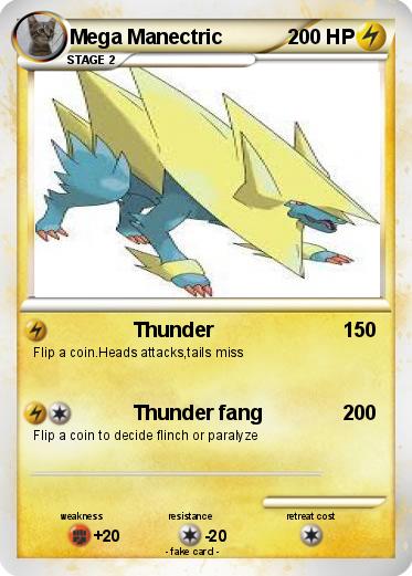 Pokemon Mega Manectric