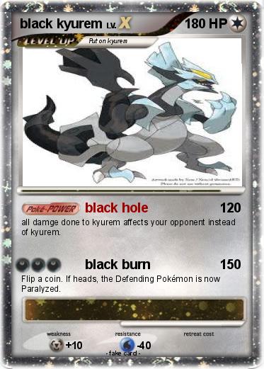 Pokemon black kyurem