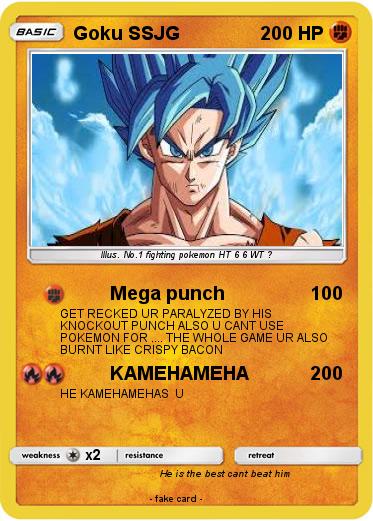 Pokemon Goku SSJG