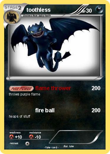 Pokemon toothless