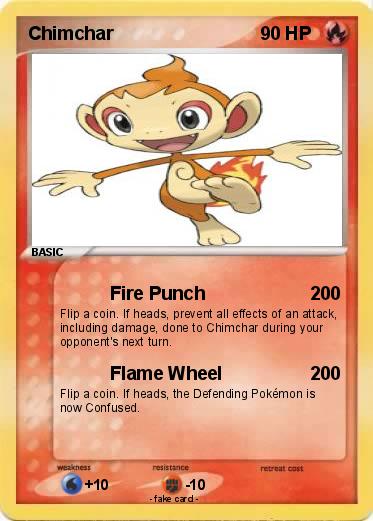 Pokemon Chimchar