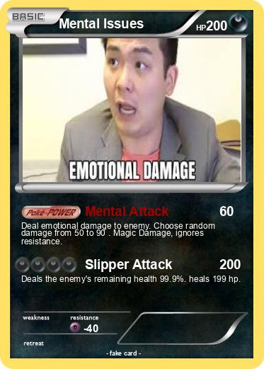 Pokemon Mental Issues