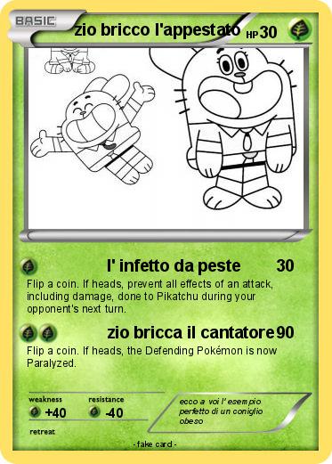 Pokemon zio bricco l'appestato