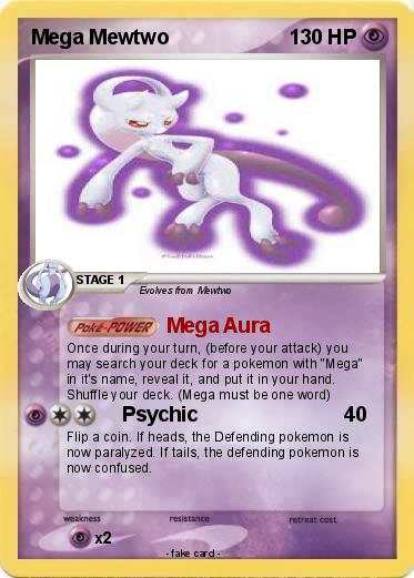 Pokemon Mega Mewtwo