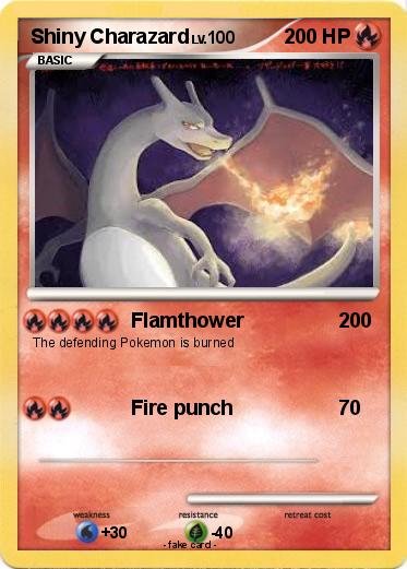 Pokemon Shiny Charazard