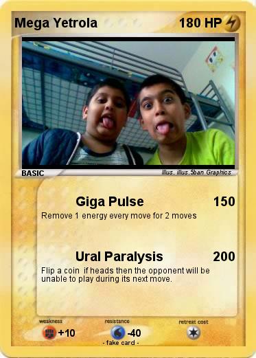Pokemon Mega Yetrola