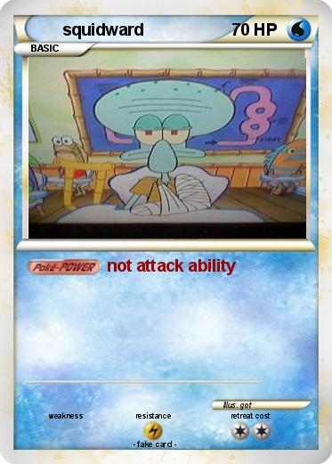 Pokemon squidward