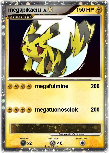 Pokemon megapikaciu