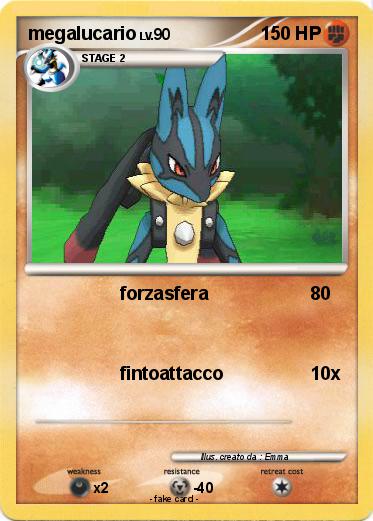 Pokemon megalucario