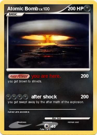 Pokemon Atomic Bomb