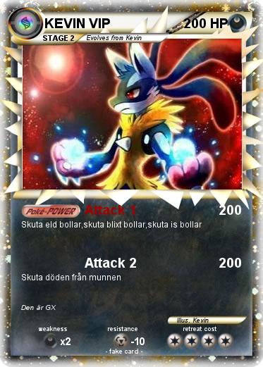 Pokemon KEVIN VIP