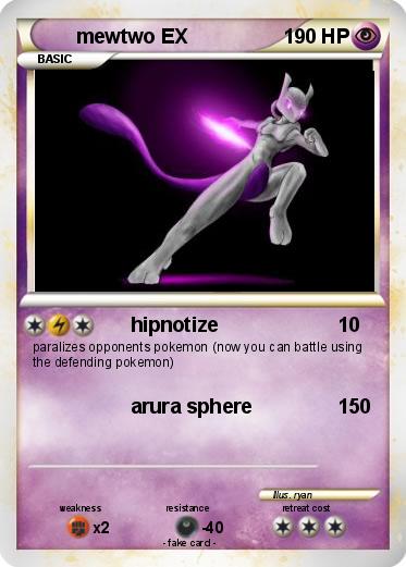 Pokemon mewtwo EX