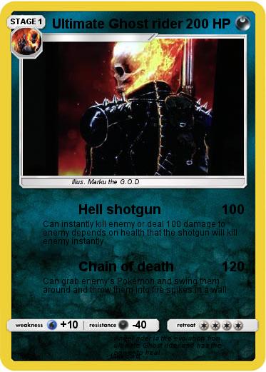 Pokemon Ultimate Ghost rider