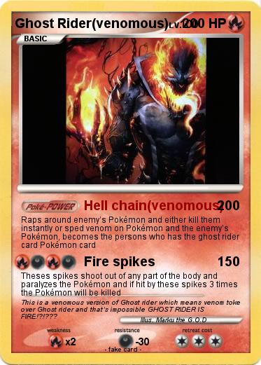 Pokemon Ghost Rider(venomous)