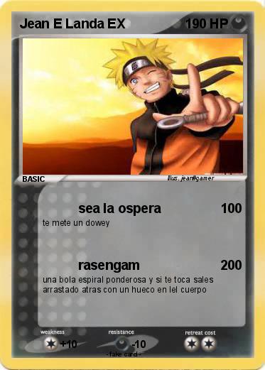 Pokemon Jean E Landa EX