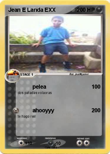 Pokemon Jean E Landa EXX